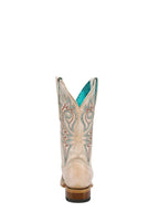 CORRAL BOOTS Boots Corral Women's Bone Blue and Red Embroidered Western Boots Z5444