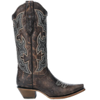 CORRAL BOOTS Boots Corral Women's Brown Embroidered Snip Toe Western Boot Z5289