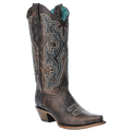 CORRAL BOOTS Boots Corral Women's Brown Embroidered Snip Toe Western Boot Z5289