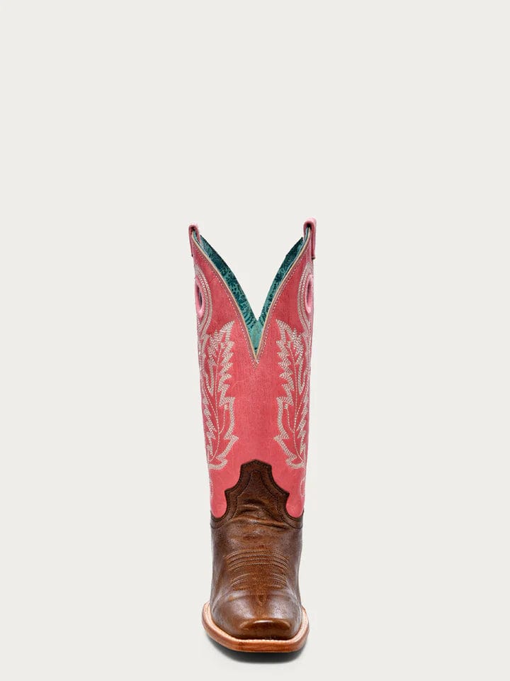 Pink and brown cowgirl boots online