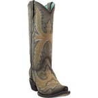 CORRAL BOOTS Boots Corral Women's Hand Painted with Embroidery and Studs Western Boots C3651