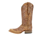 CORRAL BOOTS Boots Corral Women's Sand Glitter Inlay Embroidered Western Boots A4879