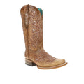 CORRAL BOOTS Boots Corral Women's Sand Glitter Inlay Embroidered Western Boots A4879