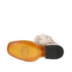 CORRAL BOOTS Boots Corral Women's White Glitter and Embroidered Inlay Western Boots A4878