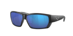 COSTA DEL MAR Sunglasses Cost Del Mar Tuna Alley Matte Black/Blue Mirror Sunglasses