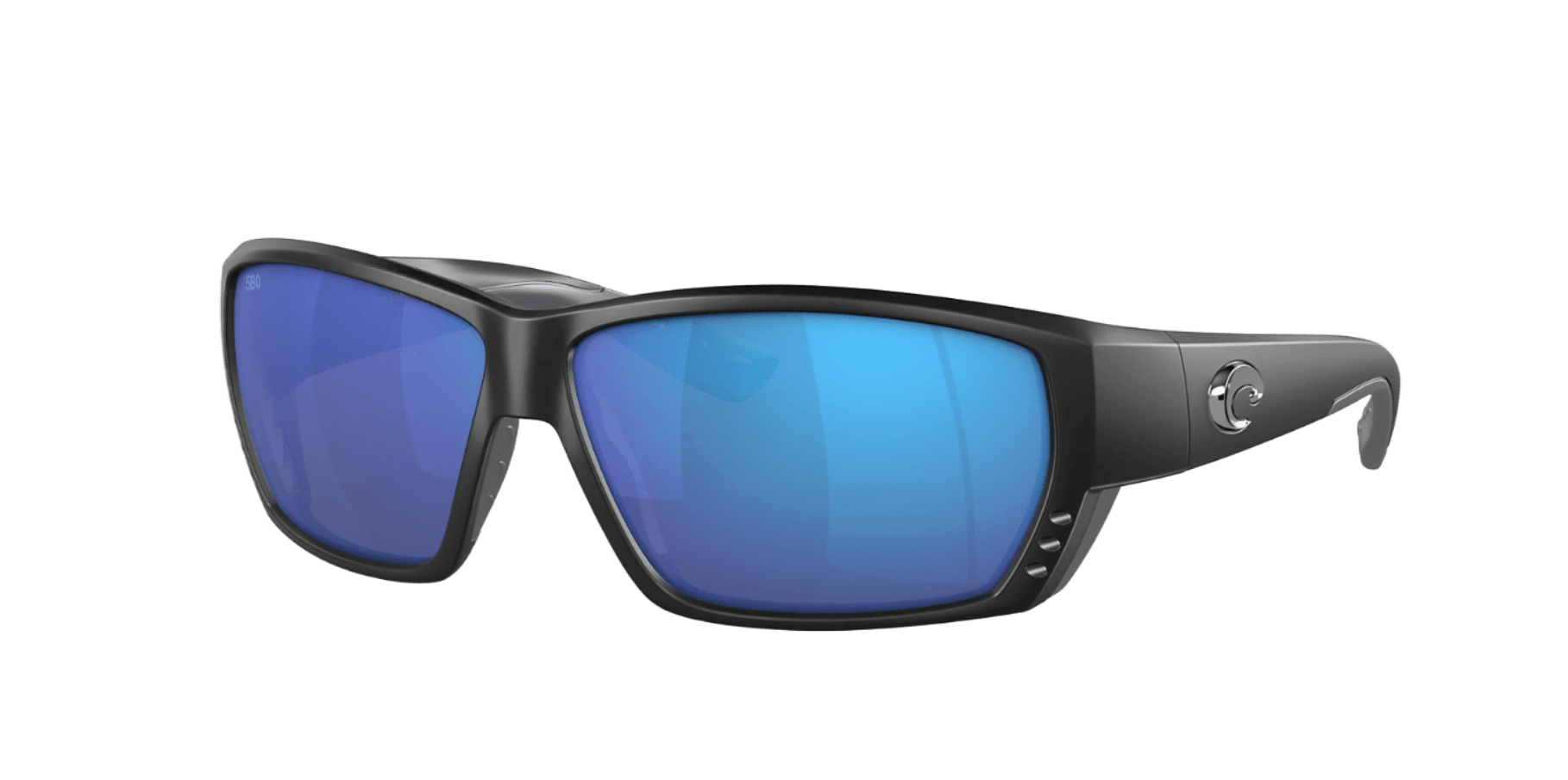 COSTA DEL MAR Sunglasses Cost Del Mar Tuna Alley Matte Black/Blue Mirror Sunglasses
