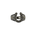 Covenant Jewelry R.S. Covenant Marcasite Horseshoe Ring 809