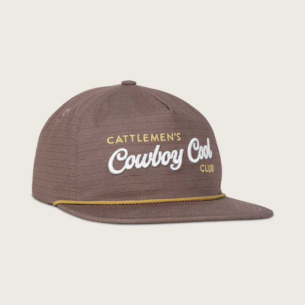 Cowboy Cool Hats OS / Pebble Cattlemen’s Club Rope Hat