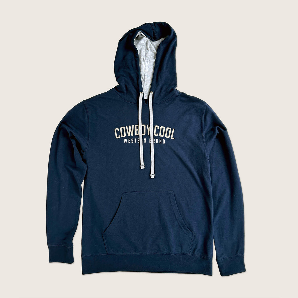 Cowboy Cool Outerwear Midnight/Heather Grey / S Western Brand Hoodie