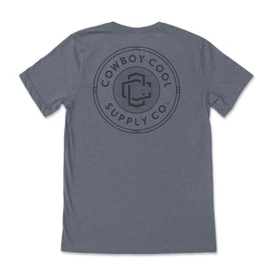 Cowboy Cool Shirts S Monogram T-Shirt