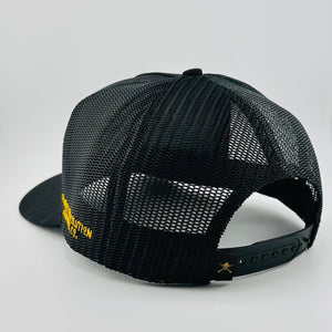 Cowboy Revolution Apparel Co. Hats One Size Fits Most “Cowboy Hat” Cowboy Revolution Black 5-panel Trucker Hat