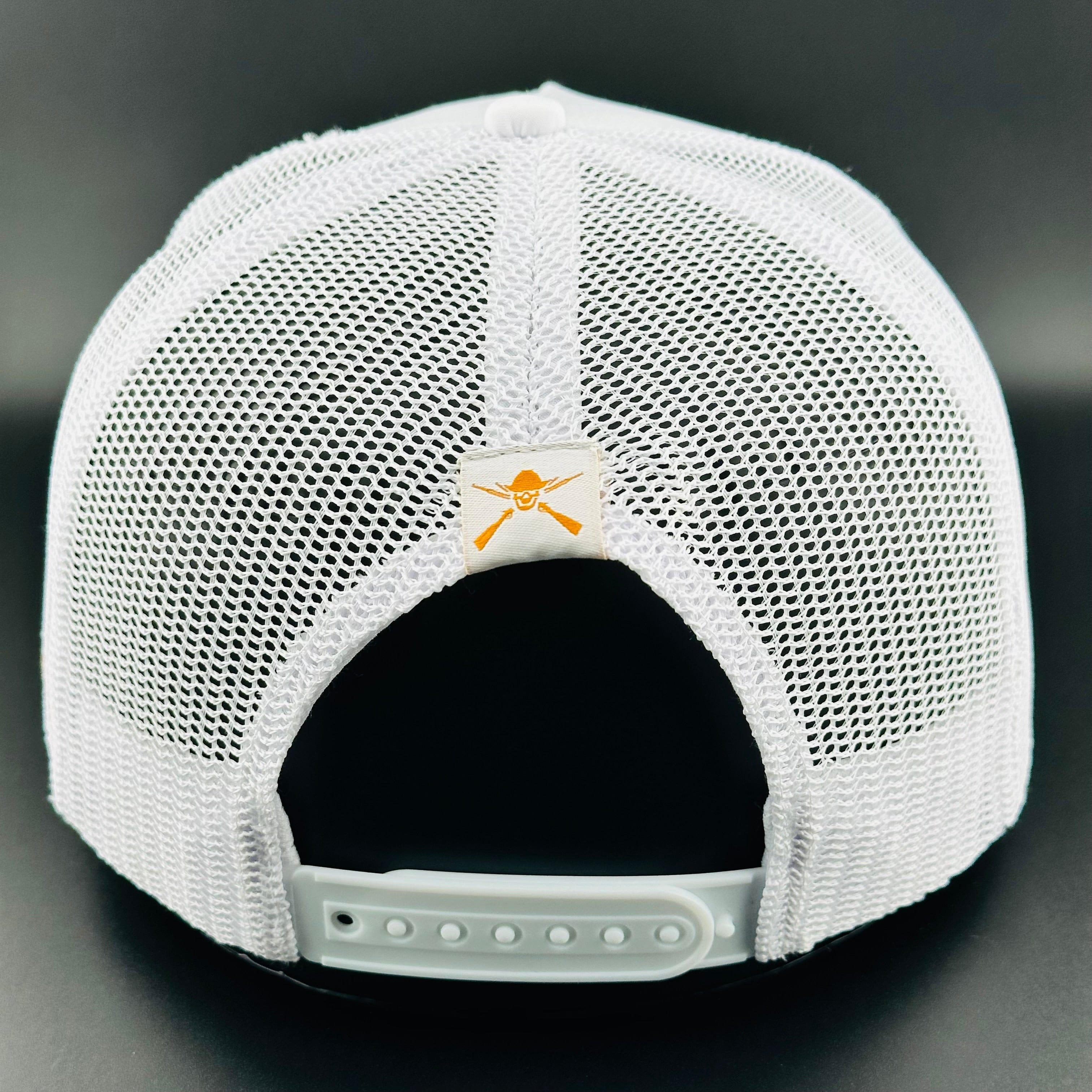 Cowboy Revolution Apparel Co. Hats One Size Fits Most “Cowboy Hat” Cowboy Revolution White Trucker Patch Hat