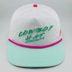 Cowboy Revolution Apparel Co. Hats One Size Fits Most NEON SUMMER “COWBOY HAT” - COWBOY REVOLUTION 5-PANEL NYLON HAT
