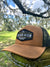 Cracker and Cur Hats Diamond Patch Hat - Camel/Black