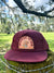 Cracker and Cur Hats Orange Blossom Patch Hat - Maroon Flatbill