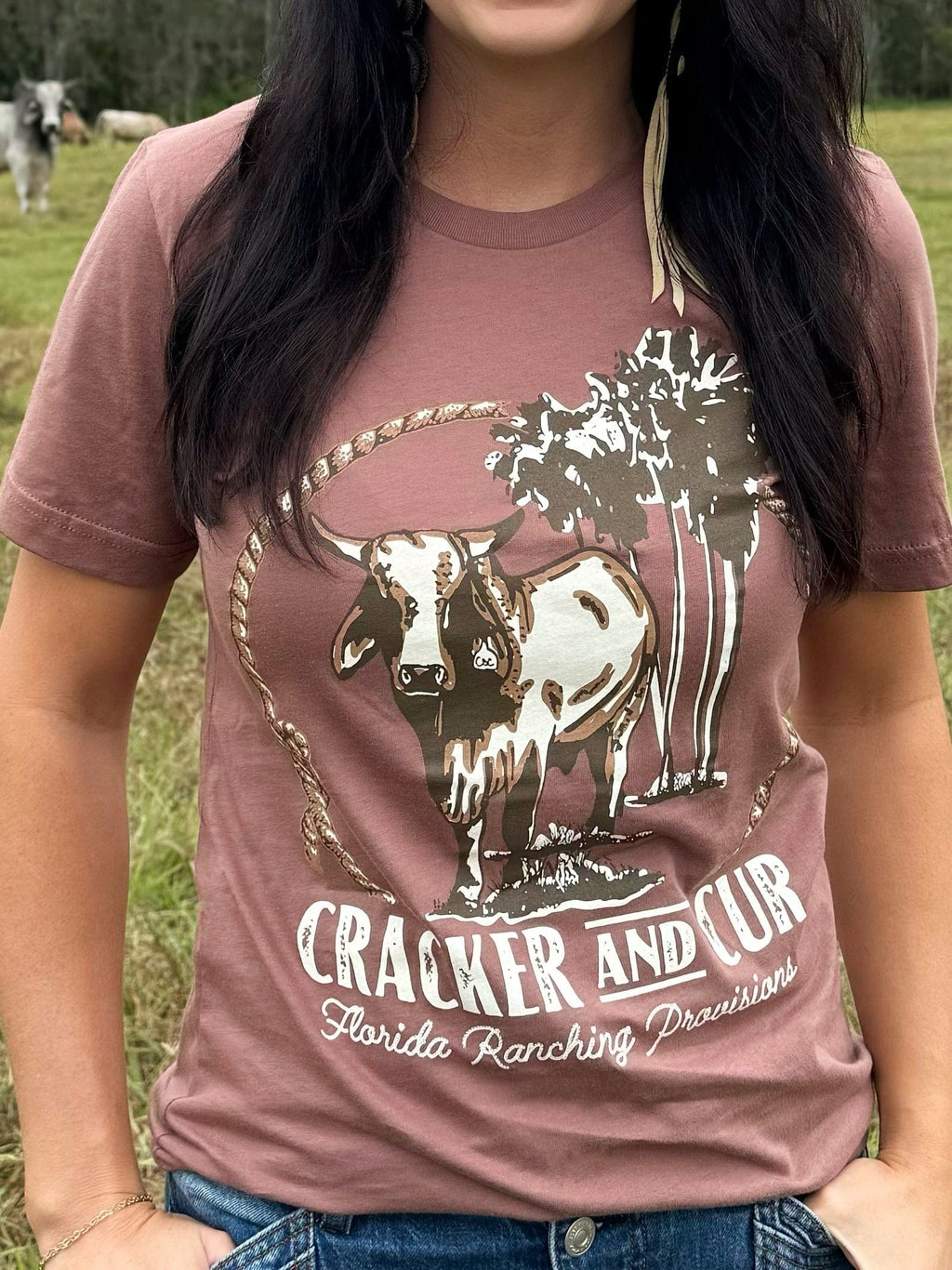 Cracker and Cur Shirts Brahma Rope- Chestnut