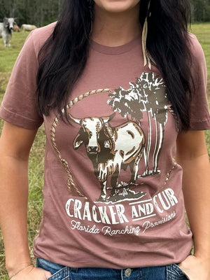 Cracker and Cur Shirts Brahma Rope- Chestnut