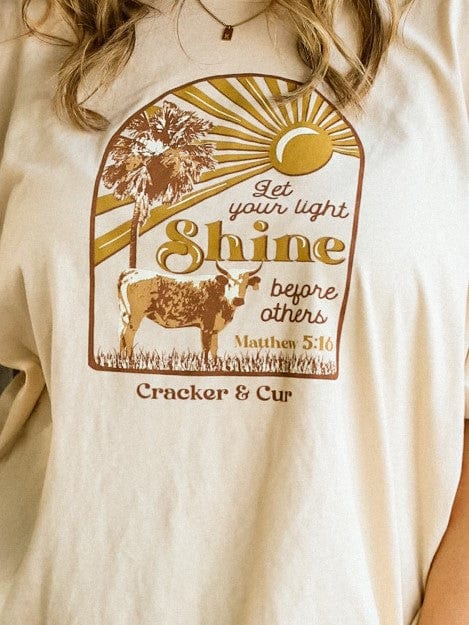 Cracker and Cur Shirts Light Shine- Soft Cream