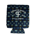 Dale Brisby's Rodeo Time Can Cooler PF Santa Fe Blue Can Cooler