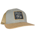 Dale Brisby's Rodeo Time Cap RT Bronc Patch Grey & Tan Meshback