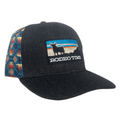 Dale Brisby's Rodeo Time Cap Sunset Santa Fe Denim Flatbill