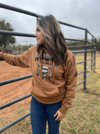 Dale Brisby Sunset Rodeo Time Hoodie main image 1