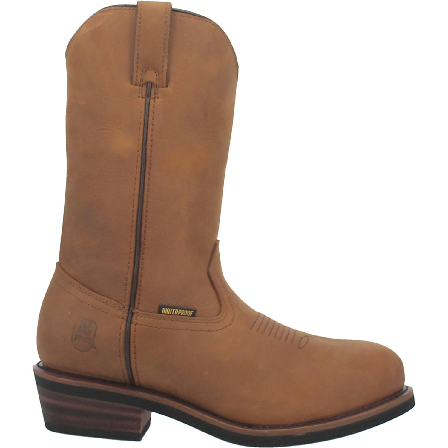 Dan Post Men's Albuquerque Midbrown Waterproof Leather Work Boots
