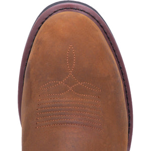 Dan Post Boots Dan Post Men's Albuquerque Midbrown Waterproof Steel Toe Leather Work Boots DP69691 