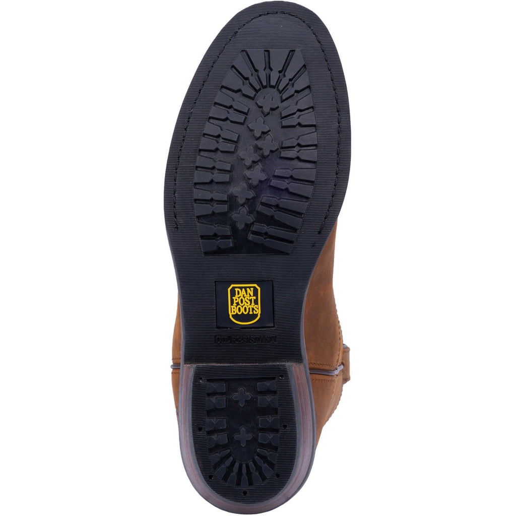 Dan Post Boots Dan Post Men's Albuquerque Midbrown Waterproof Steel Toe Leather Work Boots DP69691 