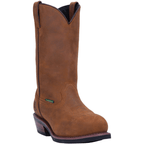 Dan Post Boots Dan Post Men's Albuquerque Midbrown Waterproof Steel Toe Leather Work Boots DP69691 