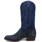 DAN POST Boots Dan Post Men's Alvis Blue Caiman Exotic Western Boots DP3101