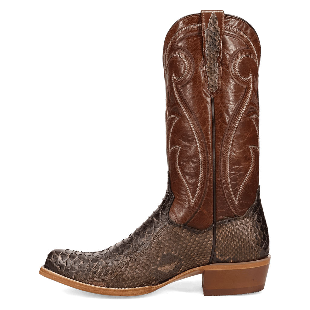 DAN POST Boots Dan Post Men's Bay Apache Stryke Python Western Exotic Boot DP7131