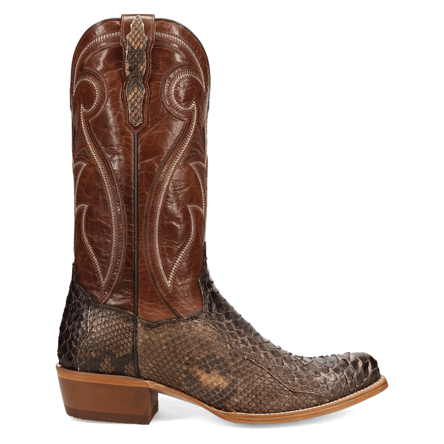 DAN POST Boots Dan Post Men's Bay Apache Stryke Python Western Exotic Boot DP7131