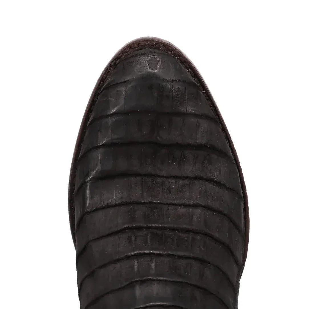 DAN POST Boots Dan Post Men's Black Alvis Caiman Exotic Western Boot DP3100