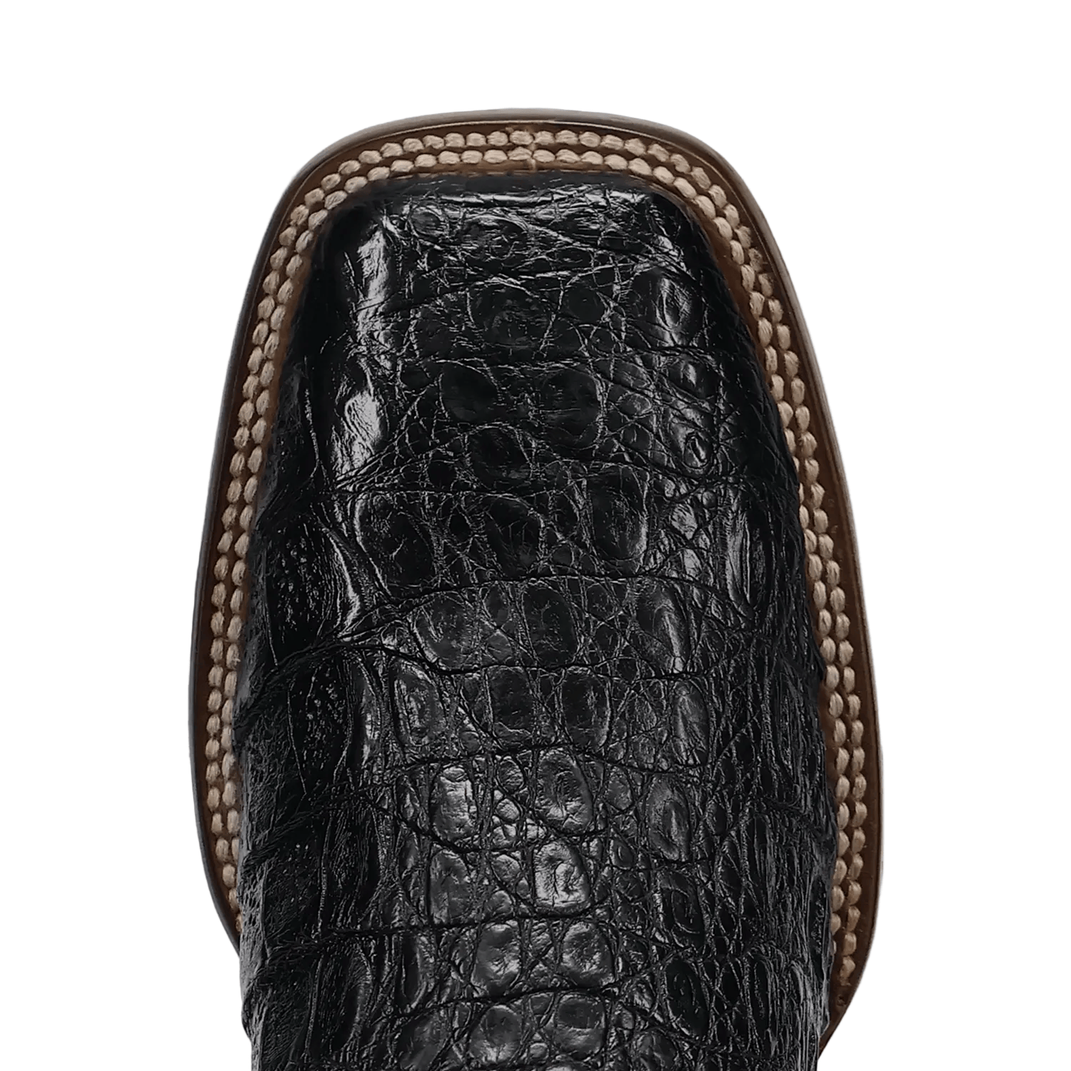 DAN POST Boots Dan Post Men's Black Marsh Caiman Exotic Western Boots DP5240