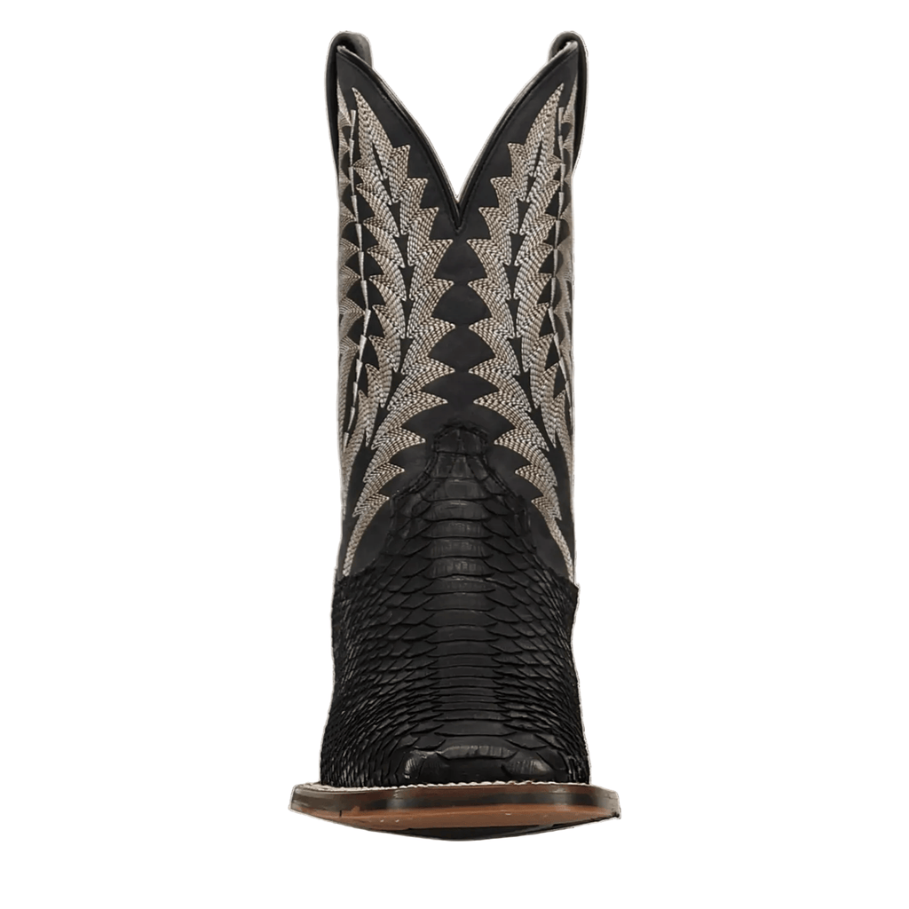 DAN POST Boots Dan Post Men's Black Midnight Reign Python Exotic Boot DP5269