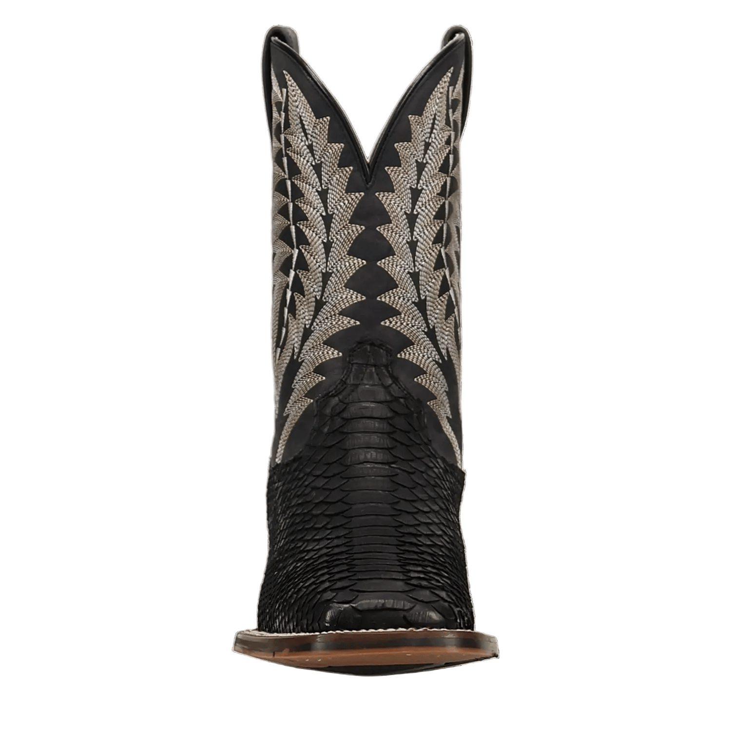 DAN POST Boots Dan Post Men's Black Midnight Reign Python Exotic Boot DP5269