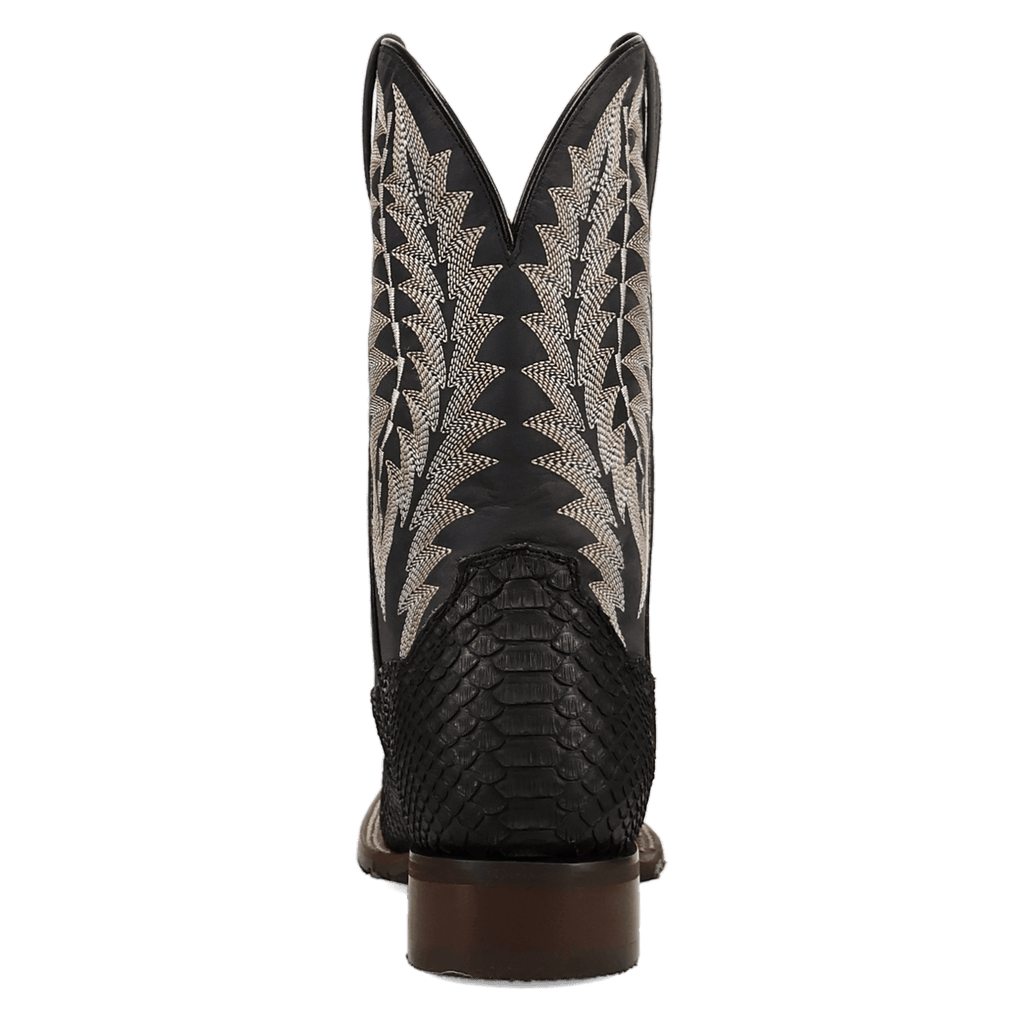 DAN POST Boots Dan Post Men's Black Midnight Reign Python Exotic Boot DP5269