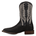 DAN POST Boots Dan Post Men's Black Midnight Reign Python Exotic Boot DP5269