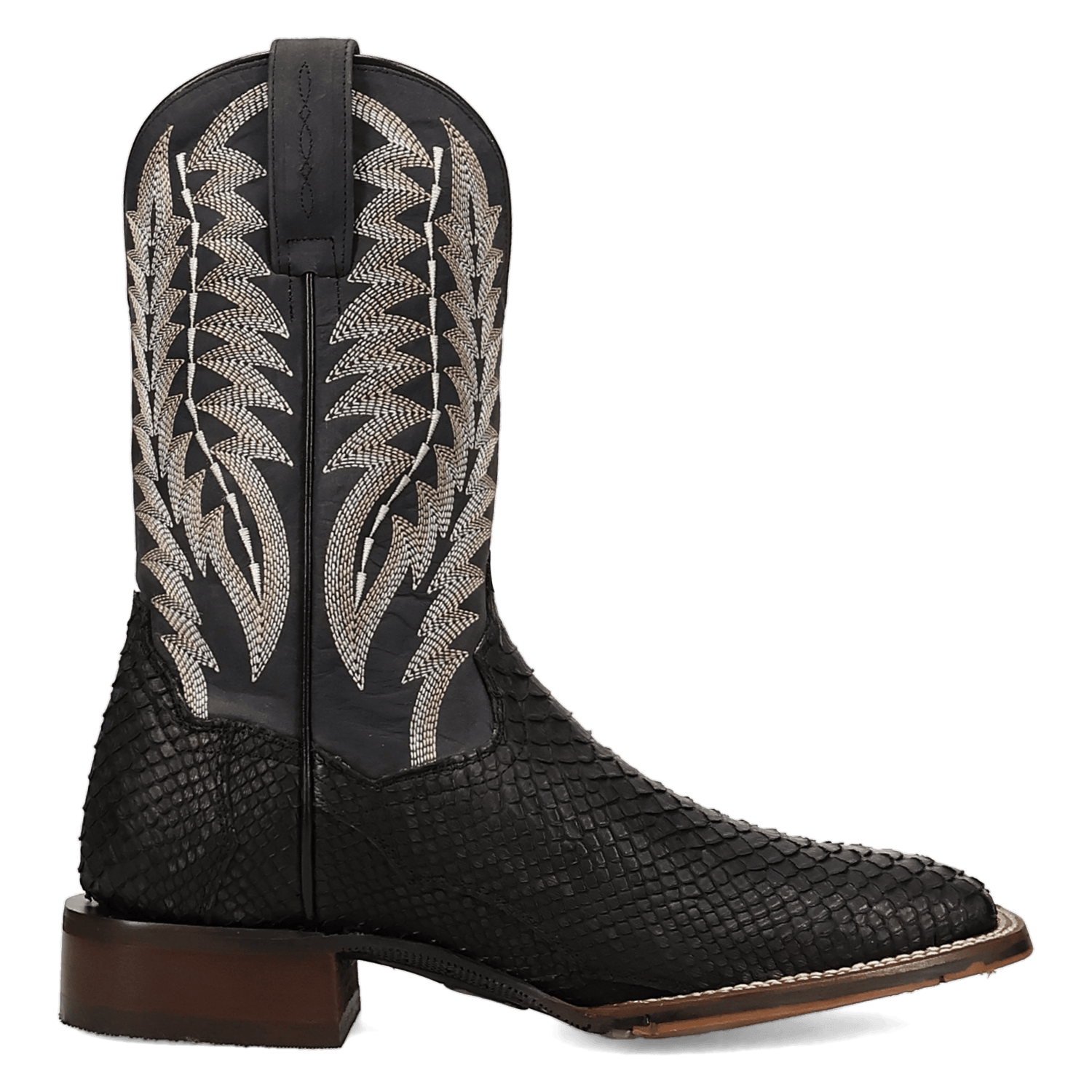 DAN POST Boots Dan Post Men's Black Midnight Reign Python Exotic Boot DP5269