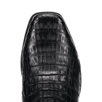 DAN POST Boots Dan Post Men's Black Zandor Caiman Exotic Western Boots DP7132