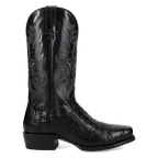 DAN POST Boots Dan Post Men's Black Zandor Caiman Exotic Western Boots DP7132