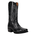 DAN POST Boots Dan Post Men's Black Zandor Caiman Exotic Western Boots DP7132