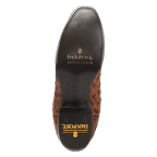 DAN POST Boots Dan Post Men's Brass Marco Full Quill Ostrich Exotic Boots DP7063