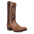 DAN POST Boots Dan Post Men's Brass Marco Full Quill Ostrich Exotic Boots DP7063