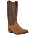 Dan Post Boots Dan Post Men's Gehrig Saddle Full Quill Ostrich Western Boots DP3077