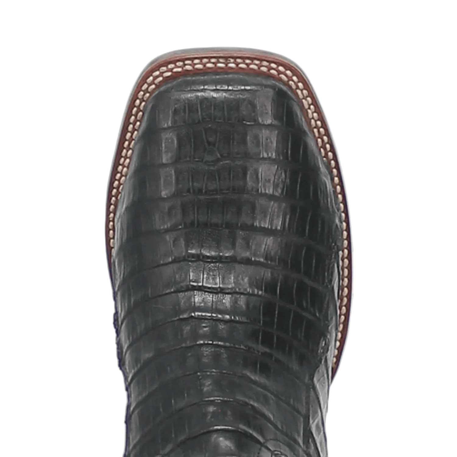 DAN POST Boots Dan Post Men's Kingsly Black Caiman Exotic Boots DP4805