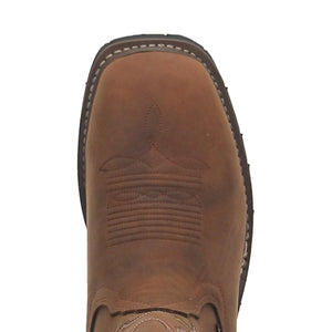 Dan Post BOOTS Dan Post Men's Nogales Tan Waterproof Leather Work Boots DP69791
