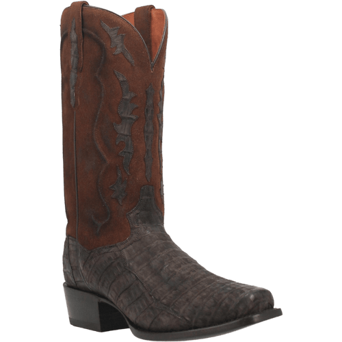 Dan Post Men's Stalker Brown Caiman Western Boots DP3089