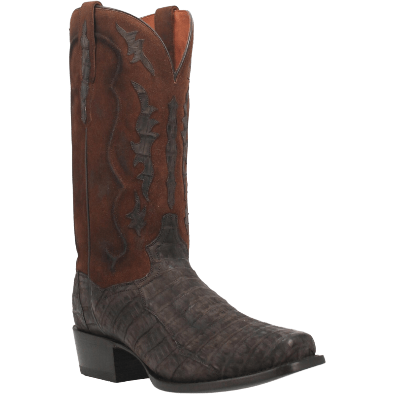 Dan Post Men s Stalker Brown Caiman Western Boots DP3089